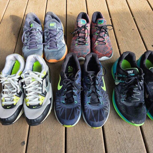 Nike shoes 5 pair 11.5 - Picture 1 of 6